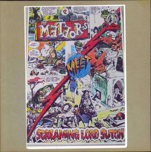 The Meteors (80s) The Meteors Meet Screaming Lord Sutch vinyl LP album (LP record) UK TEOLPTH164425