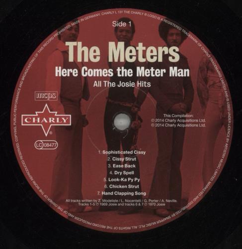 The Meters Here Comes The Meter Man: All The Josie Hits - 180g vinyl LP album (LP record) UK MTSLPHE870579