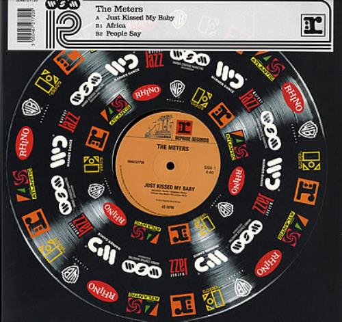The Meters Just Kissed My Baby 12" vinyl single (12 inch record / Maxi-single) UK MTS12JU371289