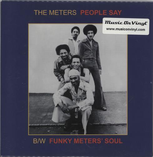 The Meters People Say 7" vinyl single (7 inch record / 45) UK MTS07PE764524