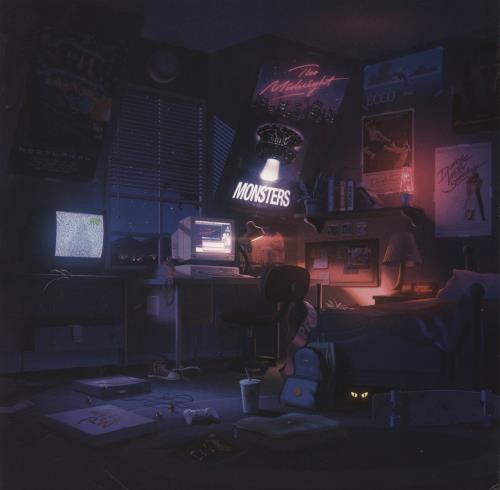 The Midnight Monsters - Clear with Purple Splatter Vinyl 2-LP vinyl record set (Double LP Album) US 3Y-2LMO859705