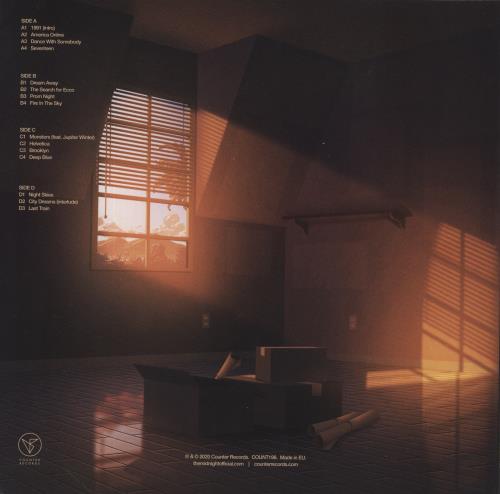 The Midnight Monsters - Clear with Purple Splatter Vinyl 2-LP vinyl record set (Double LP Album) US 3Y-2LMO859705