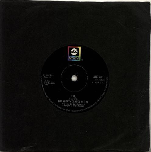 The Mighty Clouds Of Joy Time 7" vinyl single (7 inch record / 45) UK OFJ07TI689647
