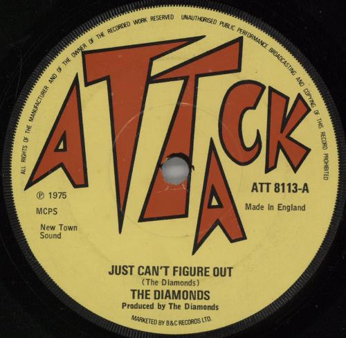 The Mighty Diamonds Just Can't Figure Out 7" vinyl single (7 inch record / 45) UK MDI07JU755819