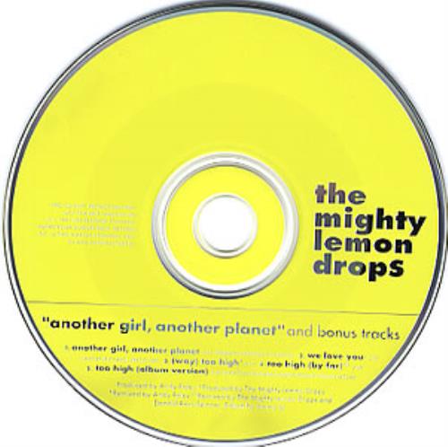 The Mighty Lemon Drops Another Girl Another Planet CD single (CD5 / 5") US MLDC5AN30198