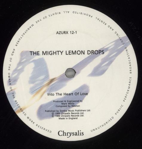 The Mighty Lemon Drops Into The Heart Of Love 12" vinyl single (12 inch record / Maxi-single) UK MLD12IN285186