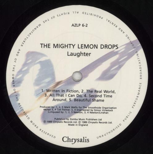 The Mighty Lemon Drops Laughter vinyl LP album (LP record) UK MLDLPLA245822