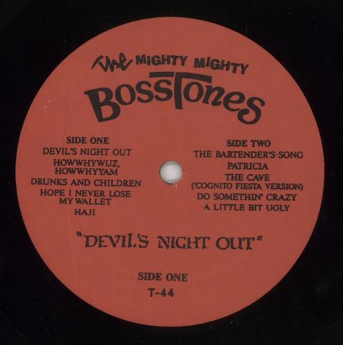 The Mighty Mighty Bosstones Devils Night Out vinyl LP album (LP record) US MIGLPDE863173