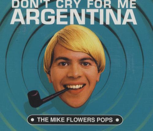 The Mike Flowers Pops Don't Cry For Me Argentina CD single (CD5 / 5") UK MFPC5DO230004