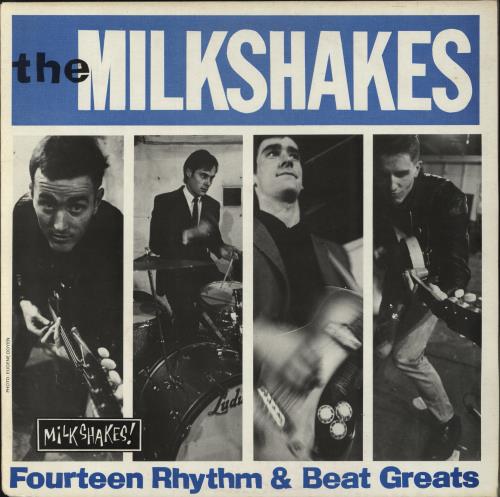 The Milkshakes Fourteen Rhythm & Beat Greats vinyl LP album (LP record) UK MK2LPFO801327