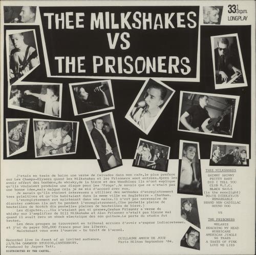 The Milkshakes Live vinyl LP album (LP record) UK MK2LPLI893484