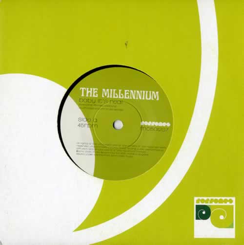The Millennium Baby It's Real 7" vinyl single (7 inch record / 45) UK MIU07BA577670