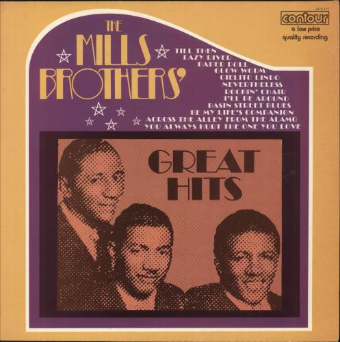 The Mills Brothers Great Hits vinyl LP album (LP record) UK MI5LPGR748905