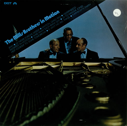 The Mills Brothers In Motion vinyl LP album (LP record) UK MI5LPIN441879