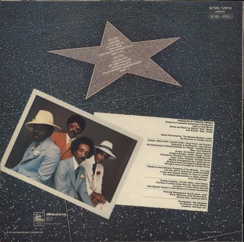 The Miracles City Of Angels vinyl LP album (LP record) UK T\MLPCI458323