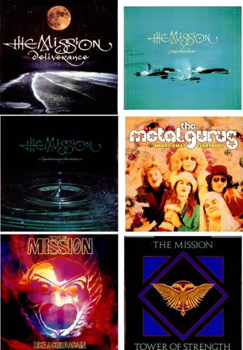 The Mission A Collection of 7 x 7" Vinyl Singles 7" vinyl single (7 inch record / 45) UK MIS07AC424525