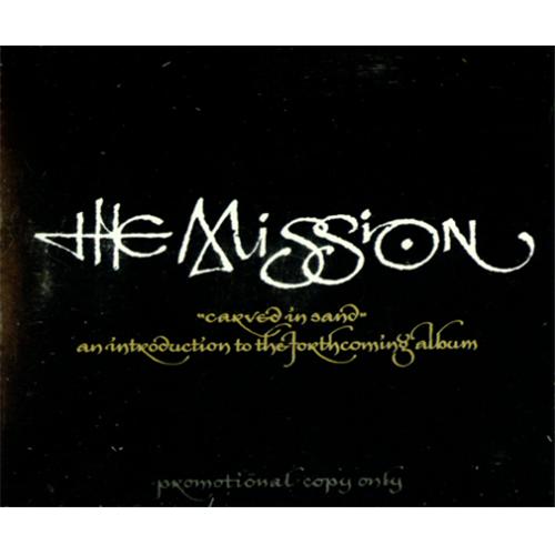 The Mission Carved In Sand CD single (CD5 / 5") UK MISC5CA23536