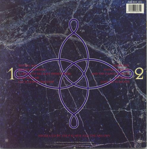 The Mission Gods Own Medicine - Gatefold Sleeve - EX vinyl LP album (LP record) UK MISLPGO769134