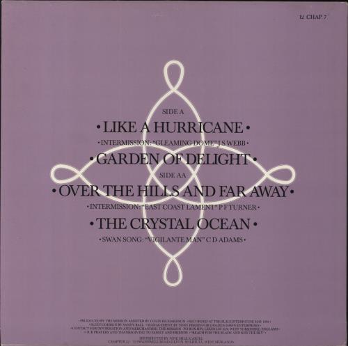 The Mission II - Like A Hurricane EP 12" vinyl single (12 inch record / Maxi-single) UK MIS12II314531