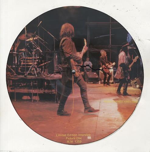 The Mission Interview Picture Disc picture disc LP (vinyl picture disc album) UK MISPDIN334716