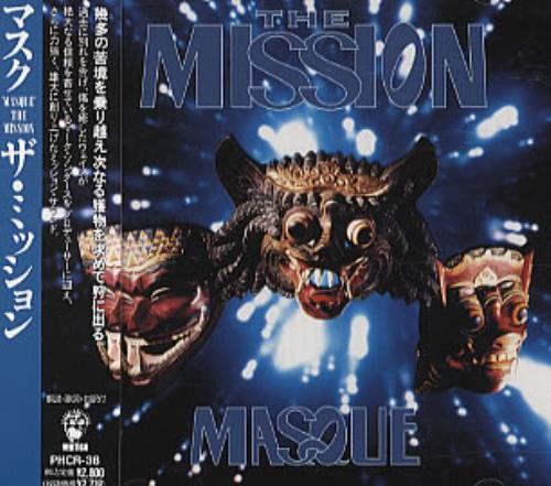 The Mission Masque CD album (CDLP) Japanese MISCDMA305270