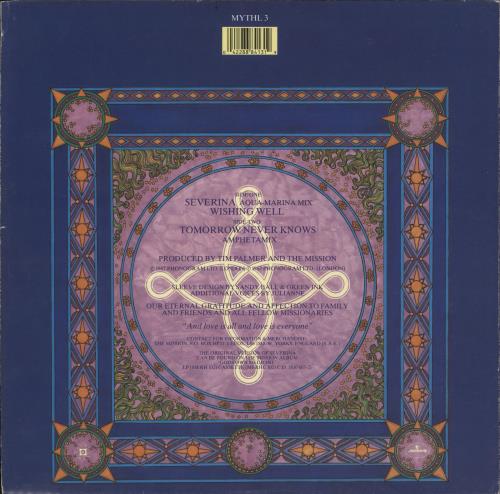 The Mission Severina - Poster Sleeve 12" vinyl single (12 inch record / Maxi-single) UK MIS12SE27854