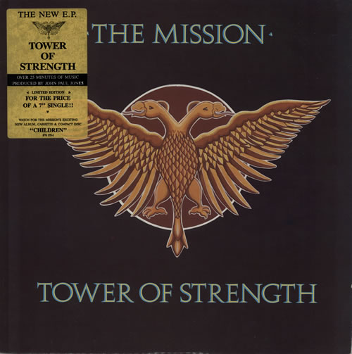 The Mission Tower Of Strength 12" vinyl single (12 inch record / Maxi-single) Canadian MIS12TO44266