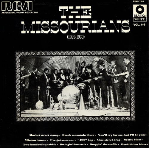 The Missourians The Missourians 1929-1930 vinyl LP album (LP record) French 8TMLPTH461792