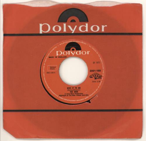 The Mob (Funk) Give It To Me - Wide 7" vinyl single (7 inch record / 45) UK M0B07GI722015