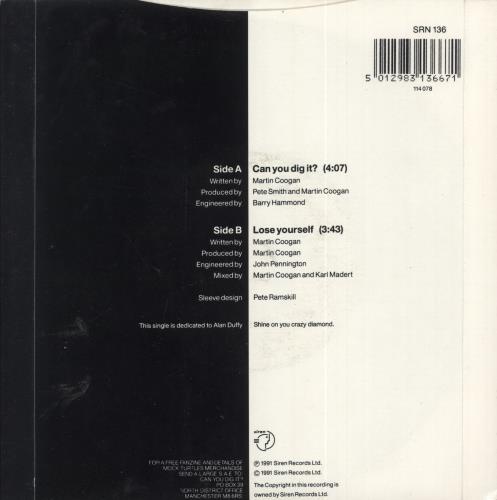 The Mock Turtles Can You Dig It? 7" vinyl single (7 inch record / 45) UK MOC07CA160633