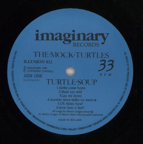 The Mock Turtles Turtle Soup vinyl LP album (LP record) Dutch MOCLPTU316546