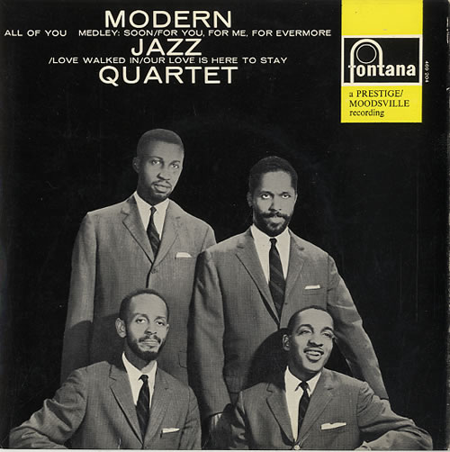 The Modern Jazz Quartet All Of You EP 7" vinyl single (7 inch record / 45) UK MJQ07AL589640