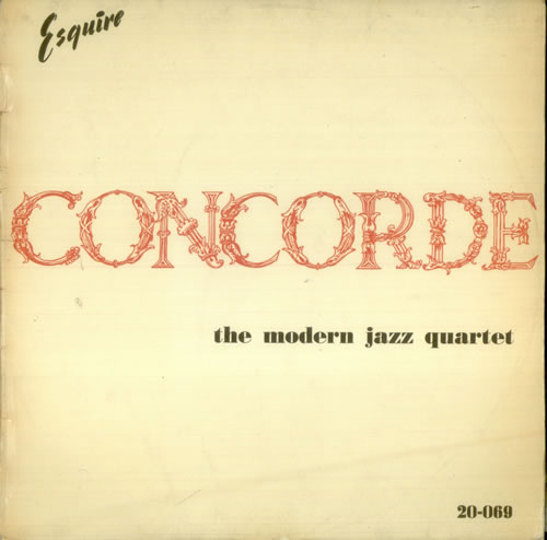 The Modern Jazz Quartet Concorde 10" vinyl single (10 inch record) UK MJQ10CO544512
