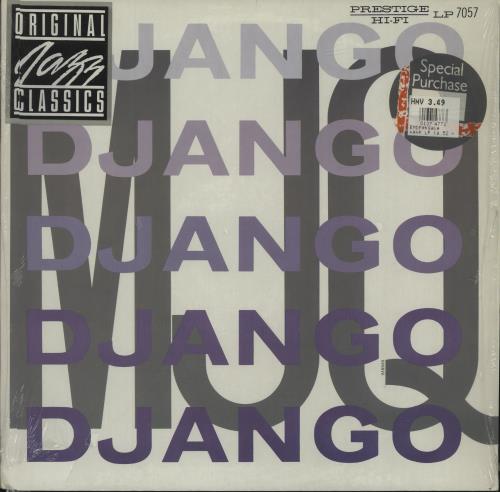 The Modern Jazz Quartet Django vinyl LP album (LP record) German MJQLPDJ678215