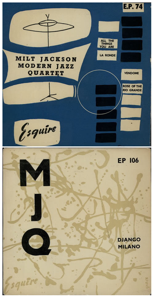 The Modern Jazz Quartet Three Esquire EPs 7" vinyl single (7 inch record / 45) UK MJQ07TH581827