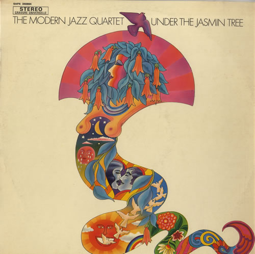 The Modern Jazz Quartet Under The Jasmin Tree vinyl LP album (LP record) French MJQLPUN339474