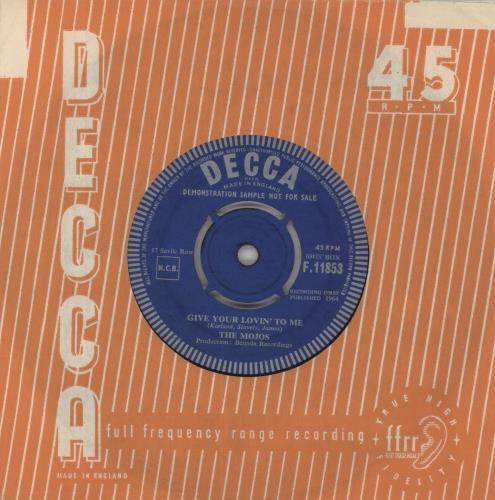 The Mojos Everything's Al' Right 7" vinyl single (7 inch record / 45) UK JO907EV850979