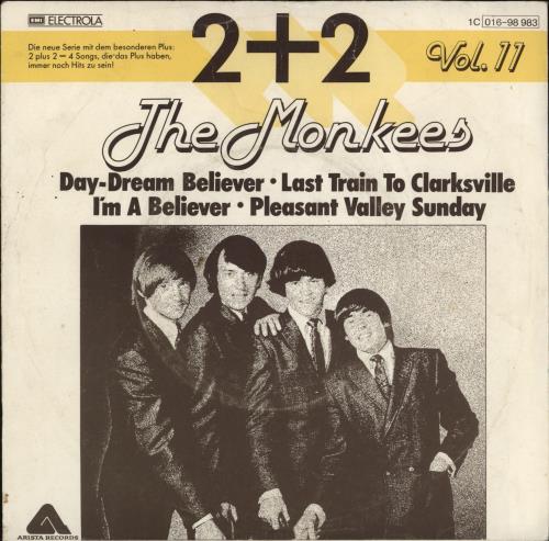 The Monkees 2 Plus 2 Vol. 11 7" vinyl single (7 inch record / 45) German MKE07PL772353