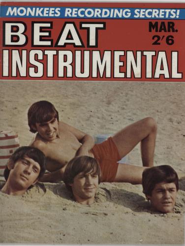 The Monkees Beat Instrumental Monthly No. 47 magazine UK MKEMABE764338