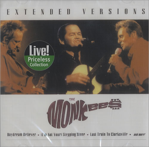 The Monkees Extended Versions CD album (CDLP) US MKECDEX467977