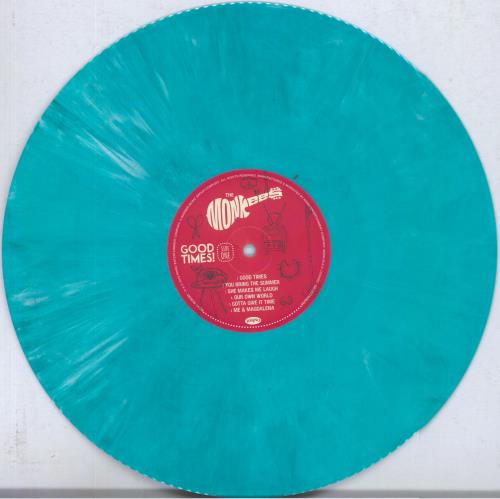 The Monkees Good Times! + Hype Sticker vinyl LP album (LP record) US MKELPGO831420