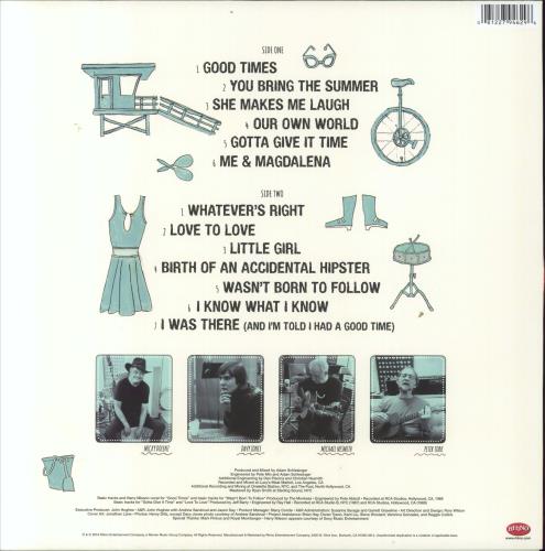 The Monkees Good Times! + Hype Sticker vinyl LP album (LP record) US MKELPGO831420