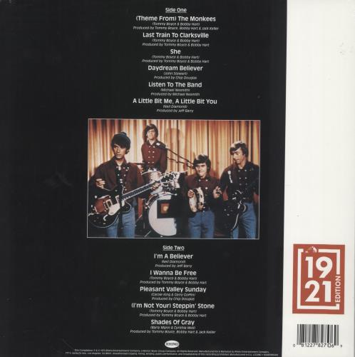 The Monkees Greatest Hits: HMV 1921 - Yellow Vinyl - Sealed vinyl LP album (LP record) UK MKELPGR816232