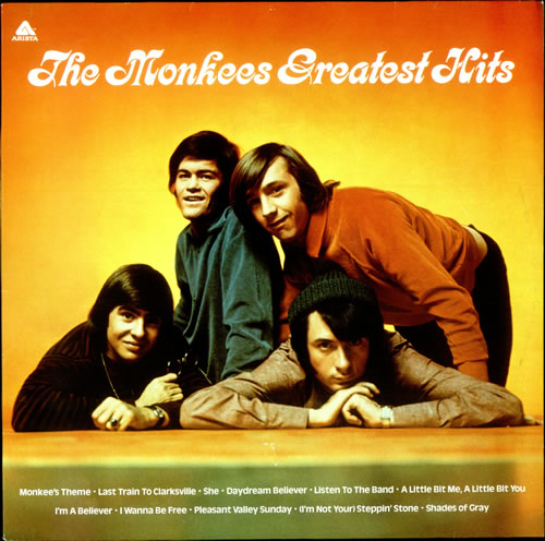 The Monkees Greatest Hits vinyl LP album (LP record) German MKELPGR522022