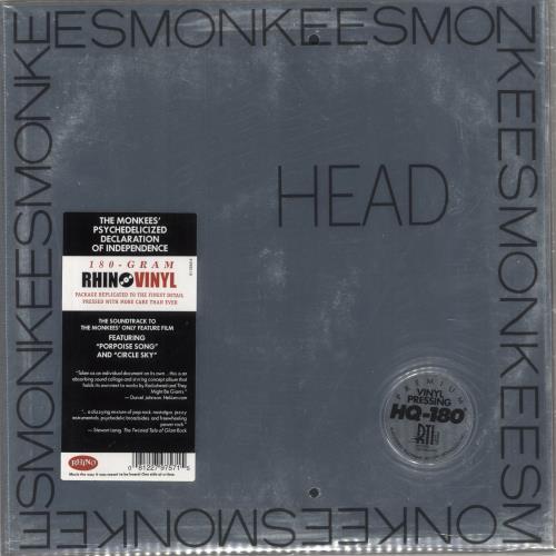The Monkees Head - 180gm Vinyl - Sealed vinyl LP album (LP record) US MKELPHE854551