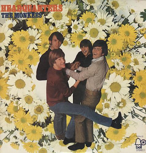 The Monkees Headquarters vinyl LP album (LP record) Japanese MKELPHE334974