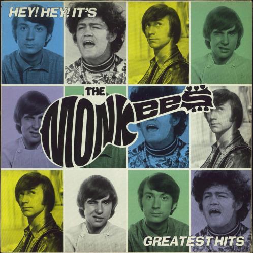 The Monkees Hey! Hey! It's The Monkees Greatest Hits vinyl LP album (LP record) UK MKELPHE251130