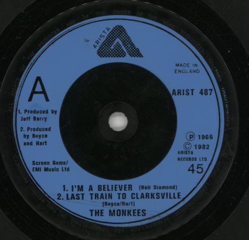 The Monkees I'm A Believer EP 7" vinyl single (7 inch record / 45) UK MKE07IM212451