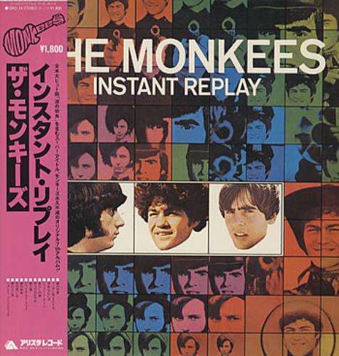 The Monkees Instant Replay vinyl LP album (LP record) Japanese MKELPIN322903