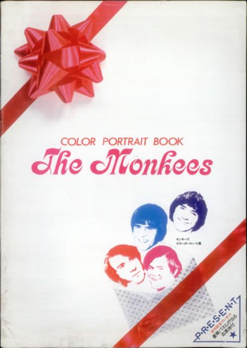 The Monkees Japanese Tour 1981 - Portrait Book tour programme Japanese MKETRJA532969